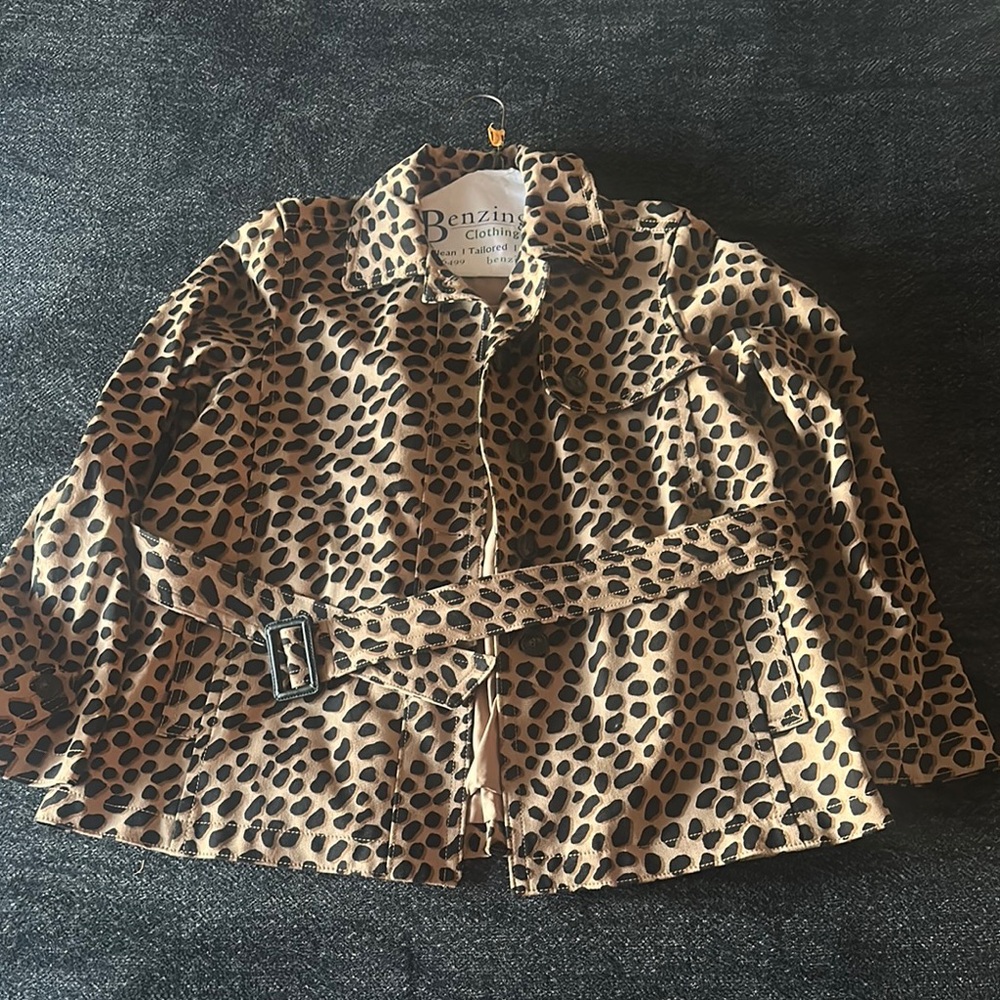 Leopard Print Jacket - image 1